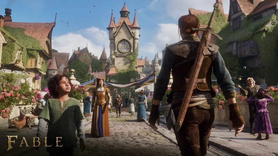 Fable Just Showed 18 Minutes of New Gameplay, and Bowerstone Looks Wildly Detailed