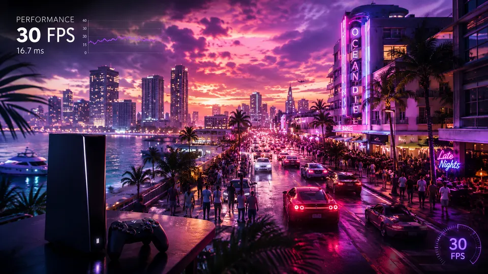 GTA 6’s Current Console Builds Target 30 FPS. Here’s Why 60 FPS Could Be a Huge Challenge