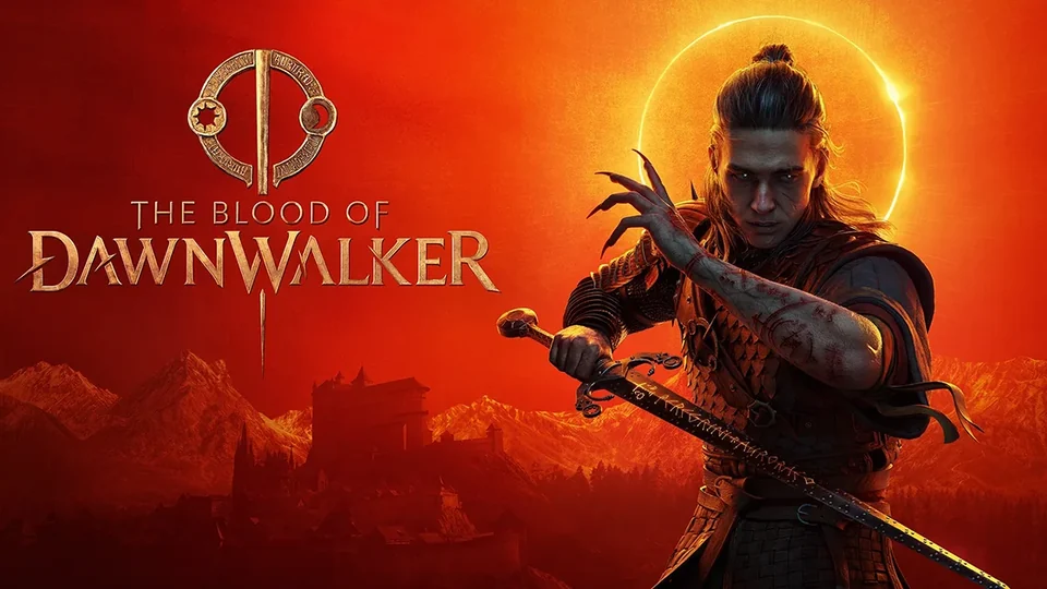Official promotional artwork for The Blood of Dawnwalker