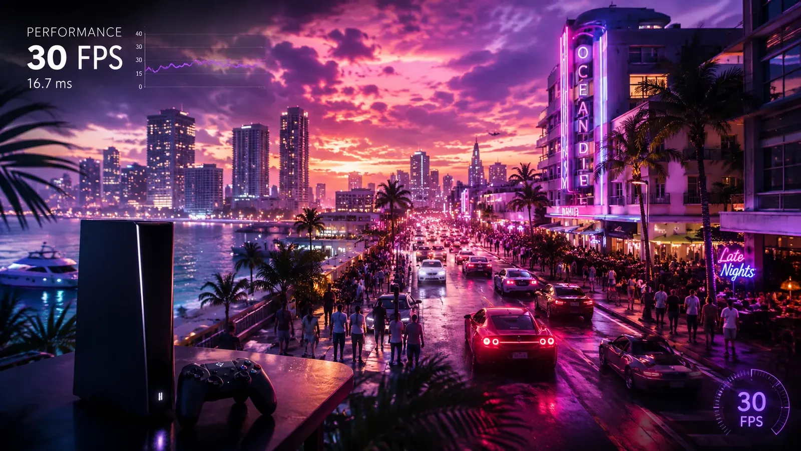 GTA 6’s Current Console Builds Target 30 FPS. Here’s Why 60 FPS Could Be a Huge Challenge