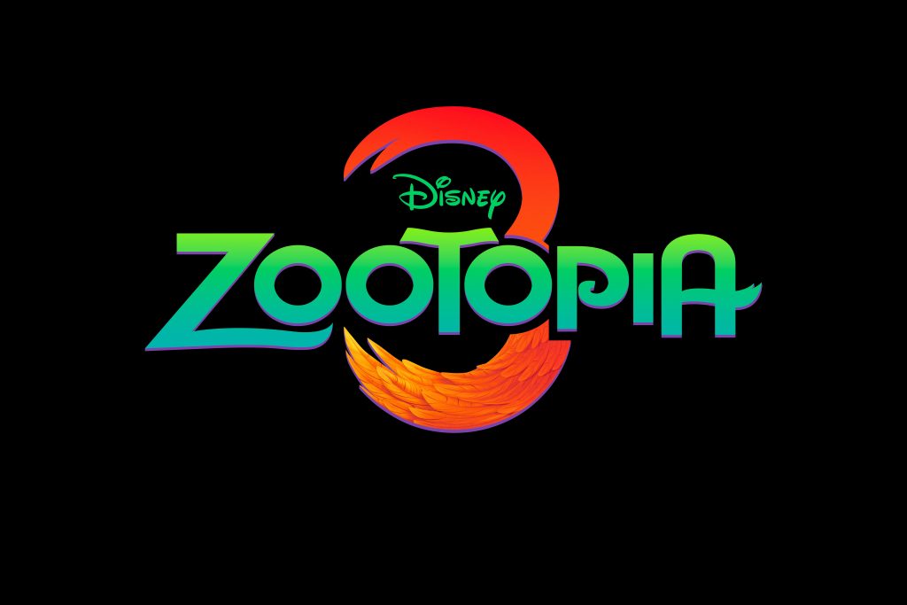 Official Zootopia 3 logo artwork from Disney
